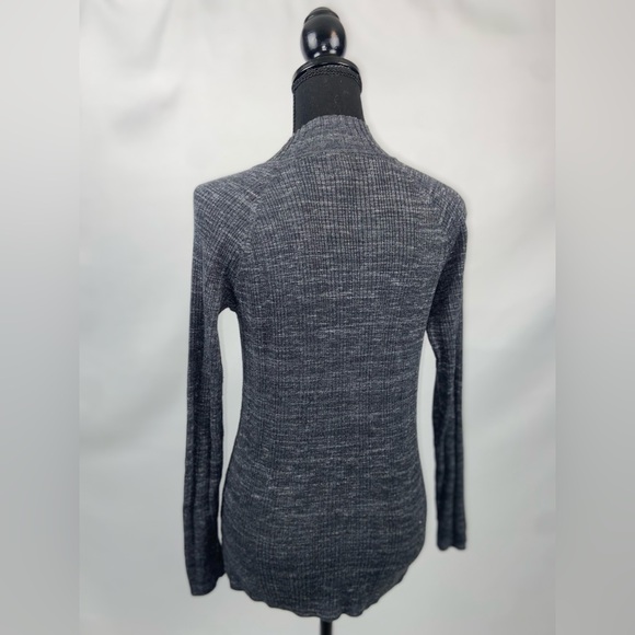 Mock Turtleneck Cotton Blend Sweater Longsleeve Grey Large St John’s Bay - Picture 4 of 9
